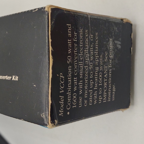 Vintage voltage valet model vccp foreign electricity converter kit - Picture 11 of 11